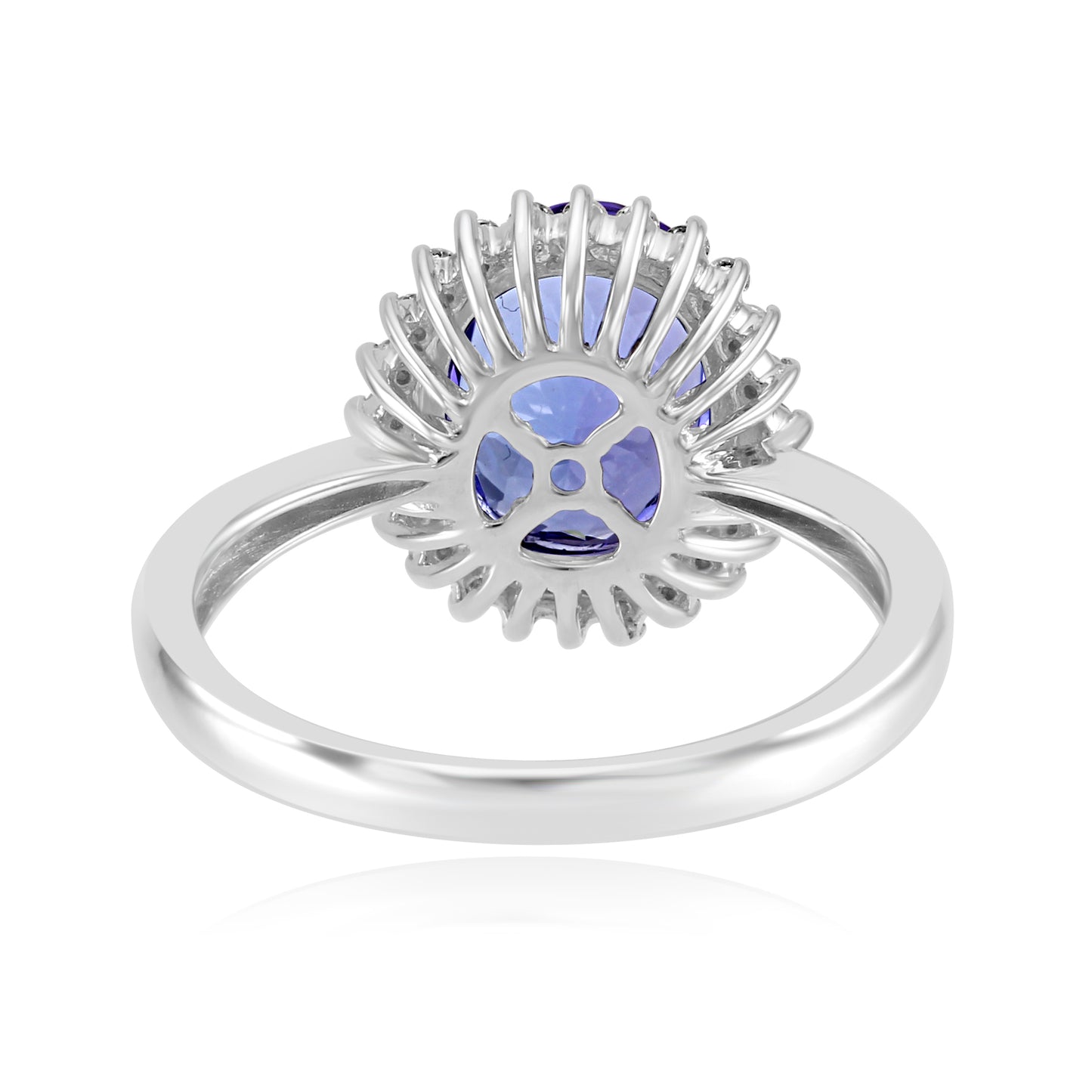 Tanzanite Ring 14K White Gold