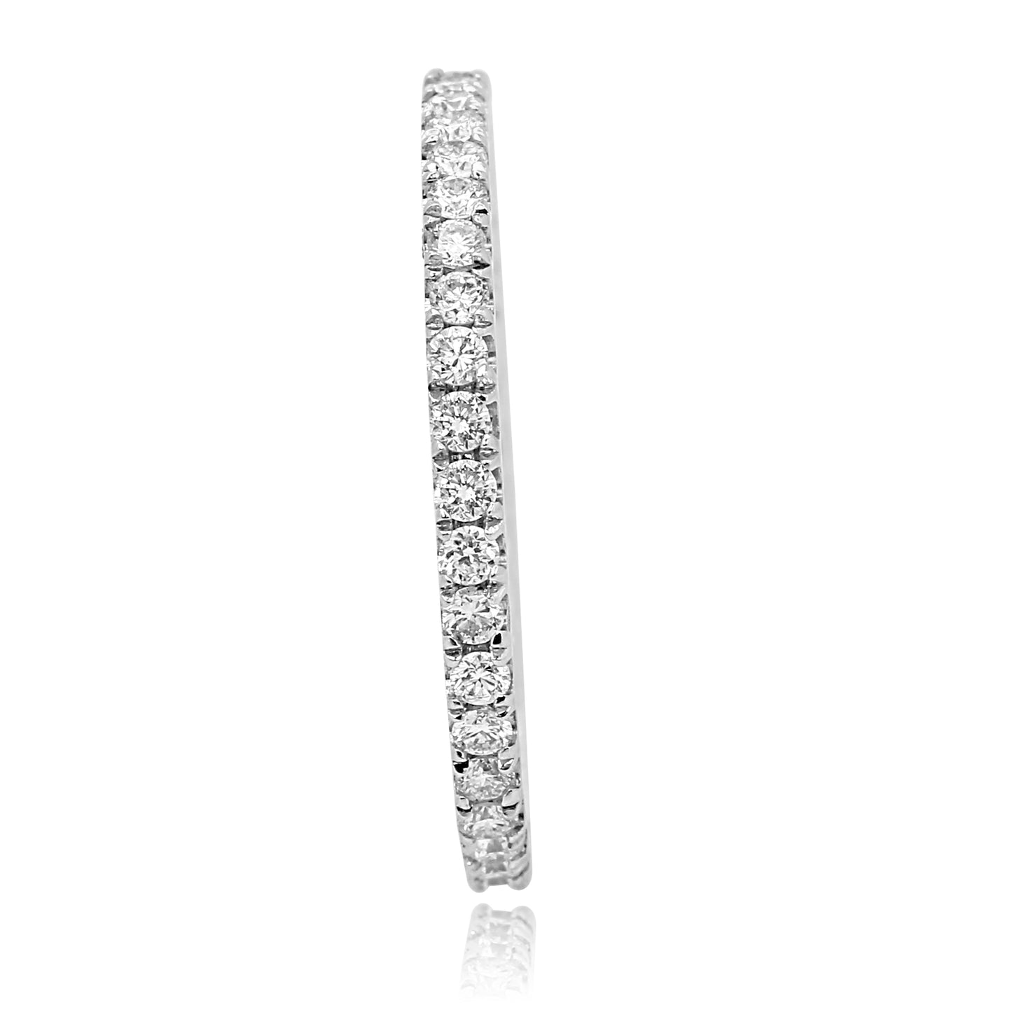 Natural White Diamond Eternity Band