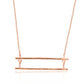 Exquisite Horizontal Bar Necklace