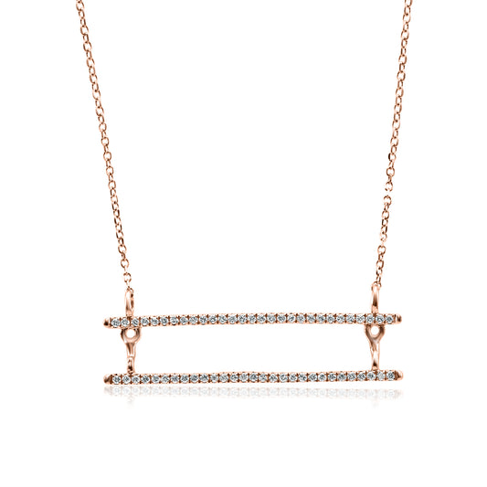 Exquisite Horizontal Bar Necklace