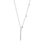 Elegant Diamond Bar Necklace