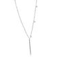 Elegant Diamond Bar Necklace