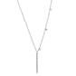 Elegant Diamond Bar Necklace