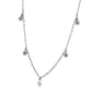 Dazzling Diamond Necklace 14K White Gold