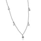 Dazzling Diamond Necklace 14K White Gold