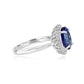 Tanzanite Ring 14K White Gold