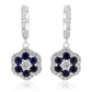 Sapphire Diamond Earring 2.49 CT