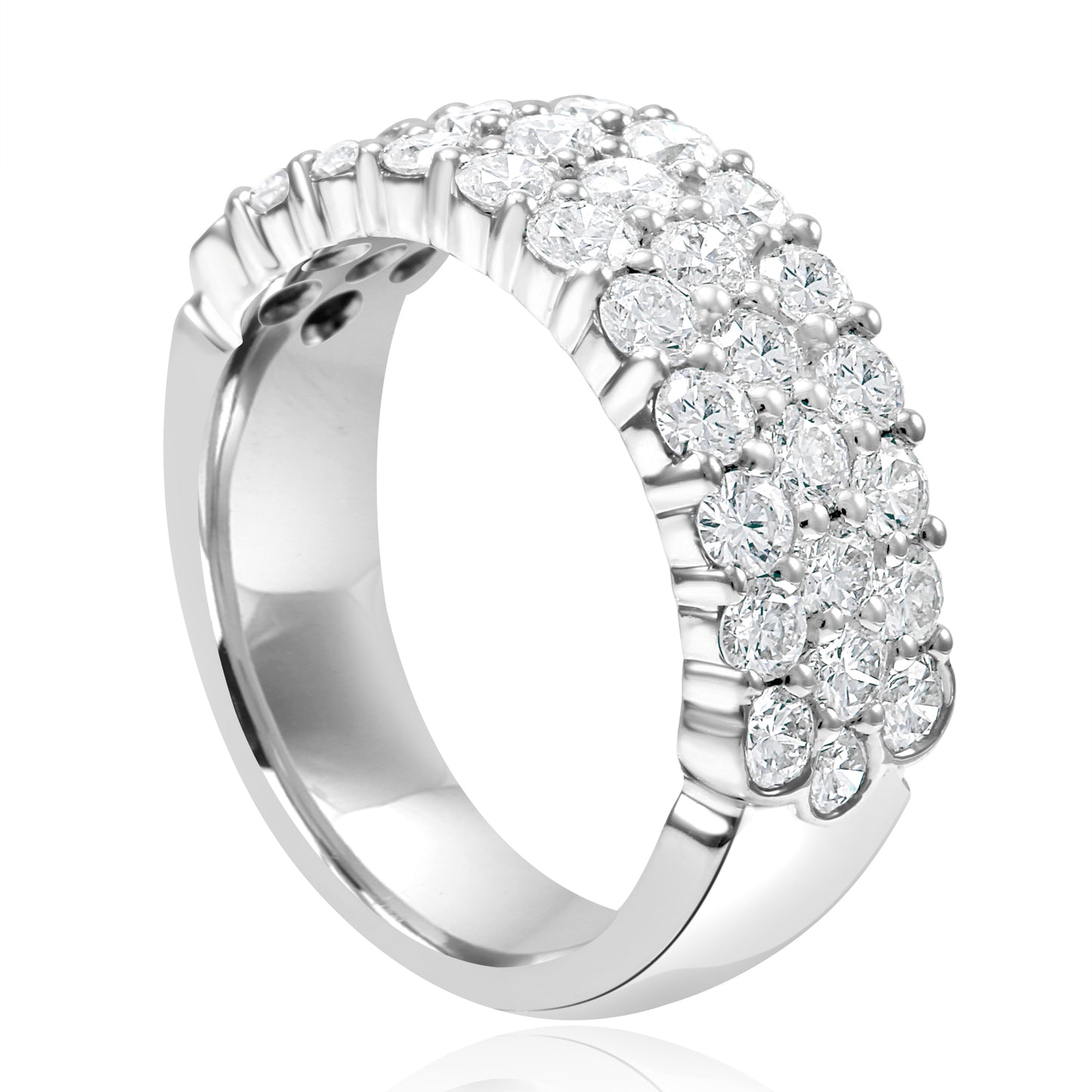 2 CT. Eternity Band 14K White Gold