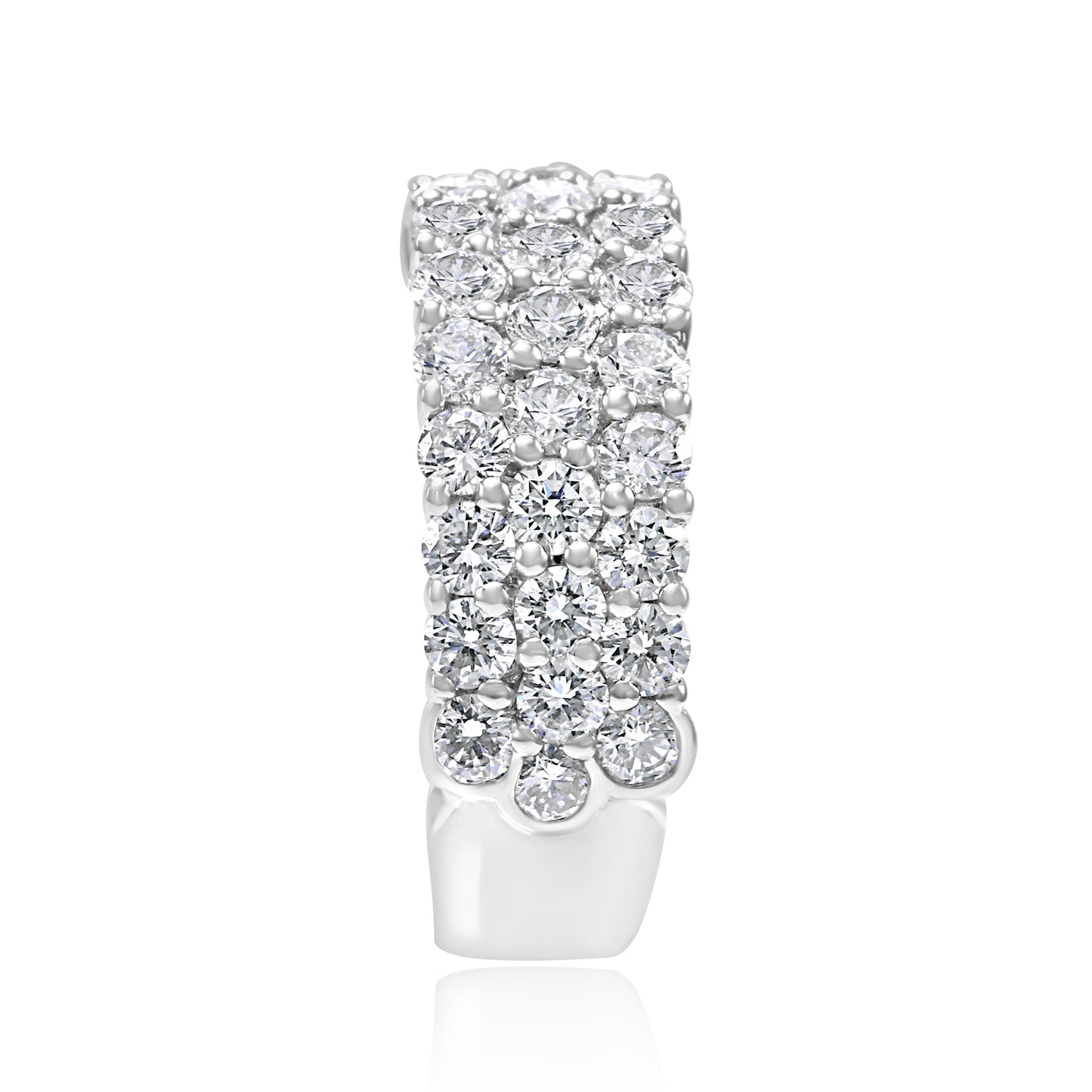 2 CT. Eternity Band 14K White Gold