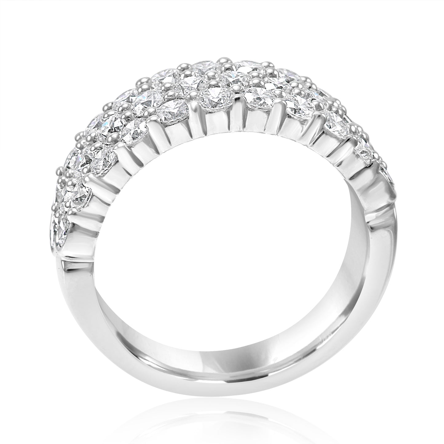 2 CT. Eternity Band 14K White Gold