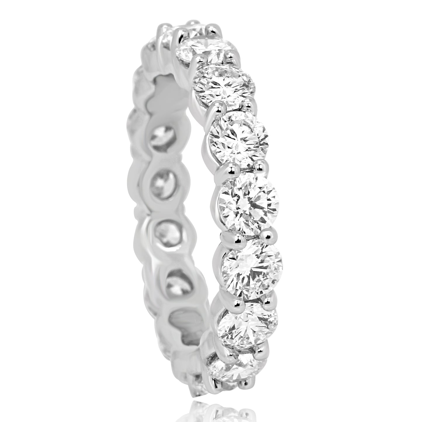 3 Carat Diamond in Platinum Eternity Band