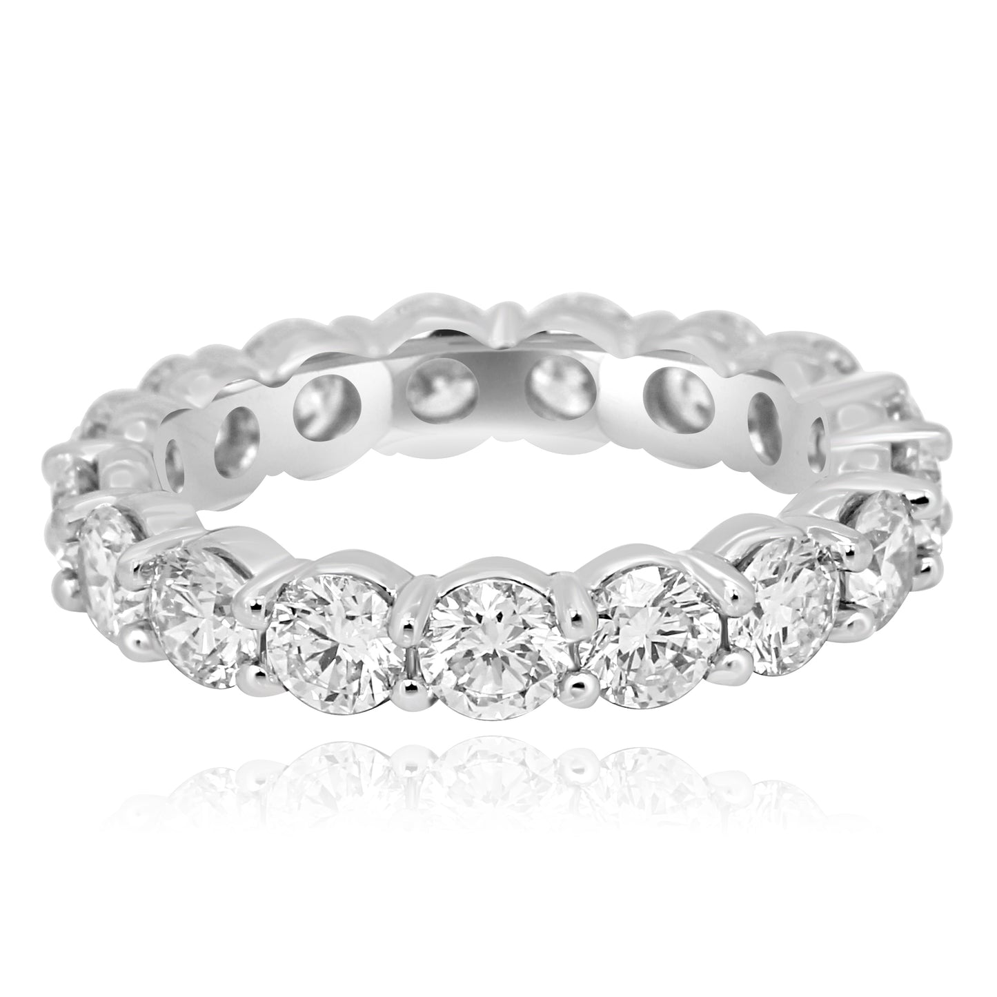 3 Carat Diamond in Platinum Eternity Band