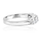 0.75 Carat Diamond 5 stone  Band 14K White Gold