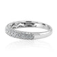 0.54 Carat Natural Diamond 14K White Gold Band