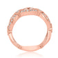 1 Carat White Diamond 14K Rose gold Fashion Band