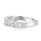 1.03 Carat Chanal Band 14K White Gold