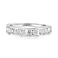 1.03 Carat Chanal Band 14K White Gold