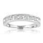 1.03 Carat Chanal Band 14K White Gold