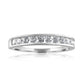 Stunning Chanal Band 0.50 Carat 14K White Gold