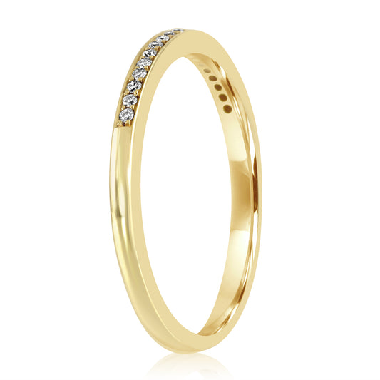 Stunning 0.10 Carat Diamond Eternity Band