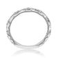 Radiant Wedding Band 18K White Gold