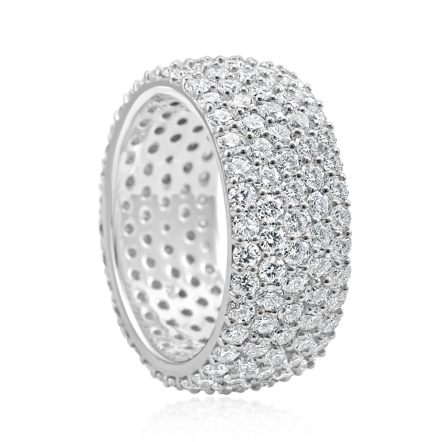 Stunning 4.01 Carat Eternity Ring