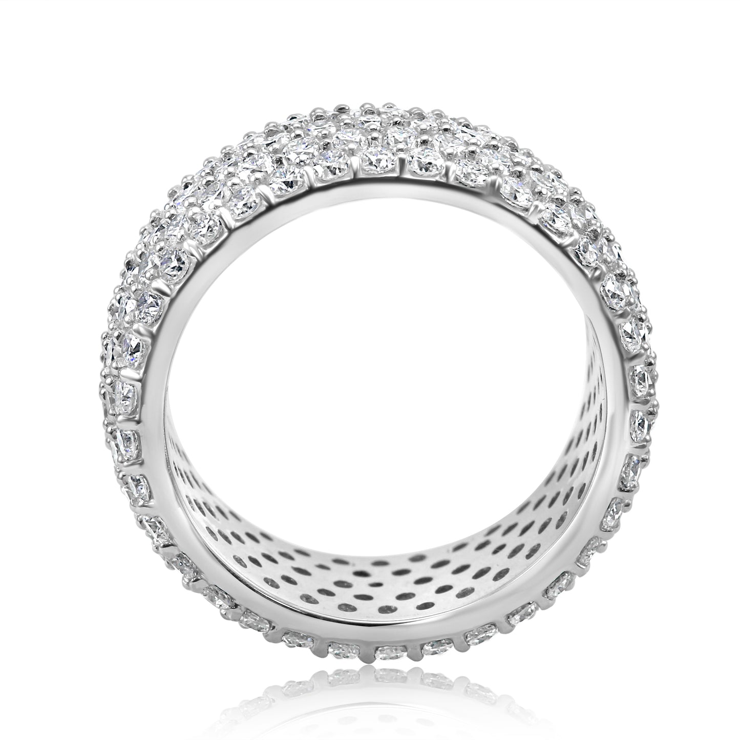 Stunning 4.01 Carat Eternity Ring