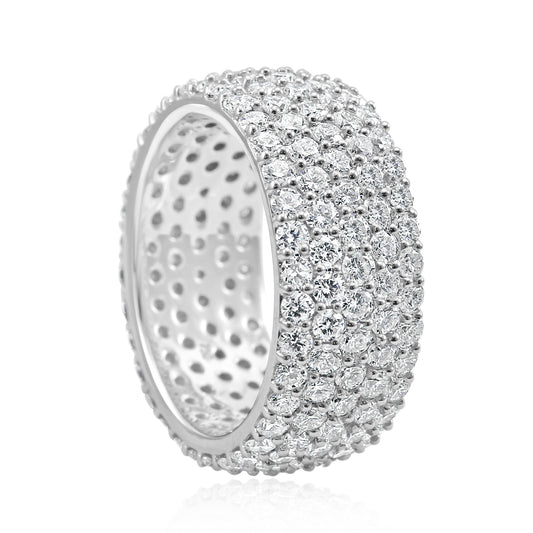 Stunning 4.01 Carat Eternity Ring